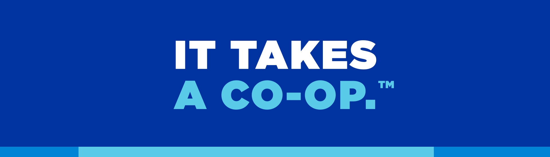 It Takes a Co-Op logo