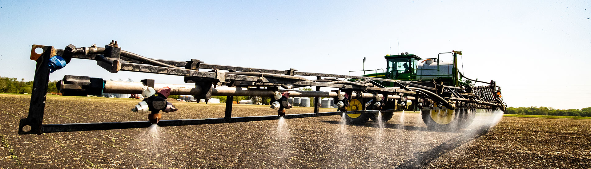 spray in field