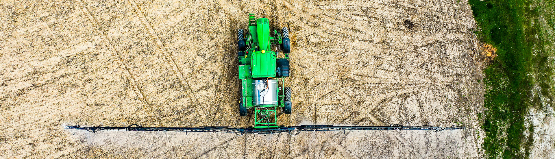 sprayer in a field